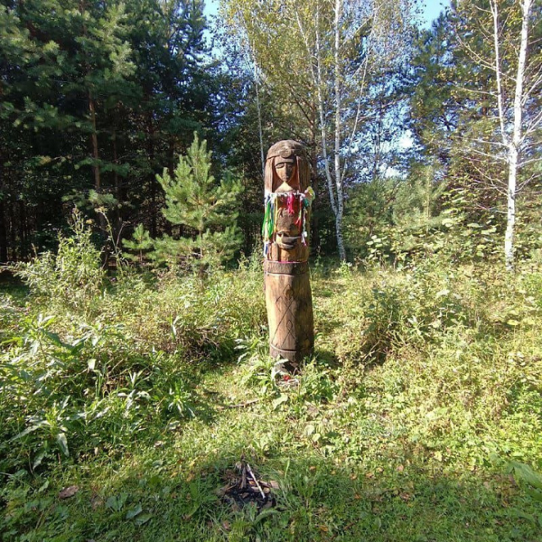 Поляна Берегини Окунево - женское место силы и защиты